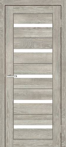 Дверь Doors Smart С026 дуб светлый (800*2000) экошпон, стекло сатин