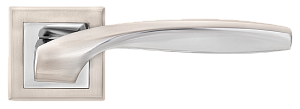 Ручка дверная MVM Z-1325 SN/СР матовый никель/полирован. хром