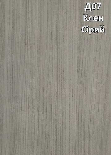 184-Д 07 Панель ПВХ Оникс Клен Серый  0,25х6 Глянцевая (10шт/уп)