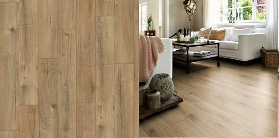 Ламинат Egger Large  EL2077 Дуб Лойа коричневый 32/8 4V (246*1292мм) (2.5427кв.м/уп) (8шт)