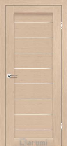 Дверь межкомнатная Darumi Leona Дуб боровой (800*2000) стекло сатин белый