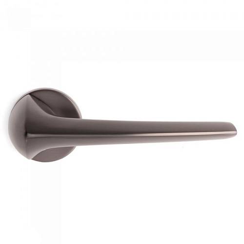 Дверная ручка SYSTEM Maja RO12 BBN Черный матовый никель