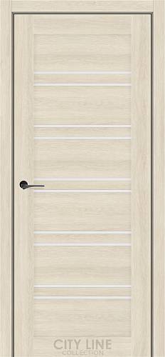 Дверне полотно FOXTON City Line (600 х 2000, Атлантік Крем, Сатин білий)