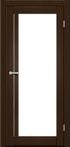 Дверь Art Door M 602 дуб (800х2000мм.) ПВХ пленка, стекло сатин