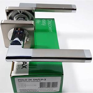 Дверная ручка Ajax POLO JK SN/CP-3 никель/хром