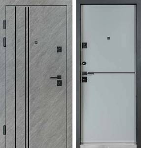 Двері Вхідні Булат FORTEZZA(квадро)Securemme мод563/556 Зріз каменю/Сірий шифер 950права СЧ