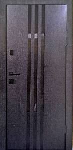 Двері вхідні Портала Люкс Триумф Полімер Антрацит/Модрина вулканичная 850*2040