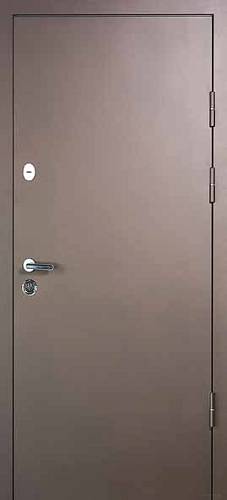 Двери Входные Магда тип 4 модель Метал Ral N-291/MG 339 Дуб Бронзовый (улица)