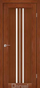 Дверь межкомнатная Darumi Stella Орех роял (800*2000) стекло сатин белое