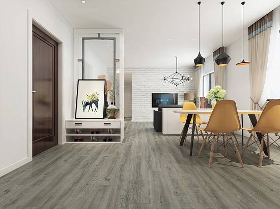 Ламінована підлога Peli Anatolia 4V 33/8  AN 910 Silver  0,2451м2 (1290*190*8 мм) 8 шт/уп=1,9608 м2