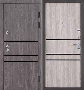 Двері Вхідні Булат К 88мод 517Дуб немо Карбон/Дуб немо Срібний 950 праві СДн