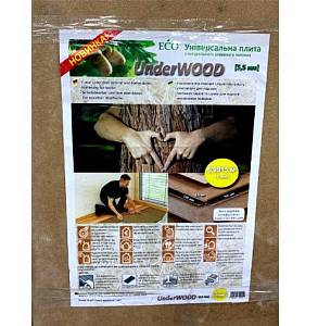 243 - Эко плита Underwood 5,5 мм./6,9915 м.кв. (0,79х0,59=0,4661м.кв.) (15шт)