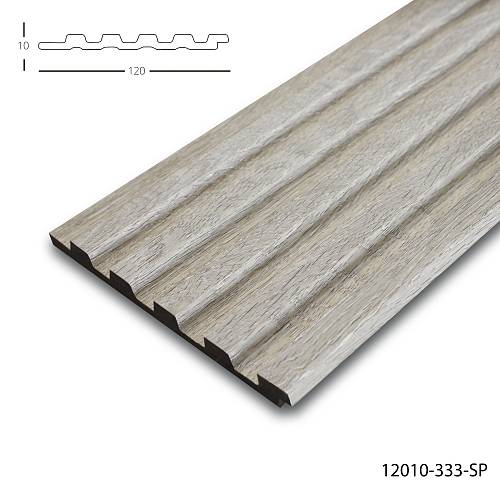 Панель стеновая полимерная Клевер  12010- 333-SP (120*10*2900мм) (22шт/уп)