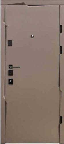 Двери Входные Магда тип 13 модель MG 300 Темн.хаки софт/337Супермат. бел. 860,960 Ral9005 (квартира)