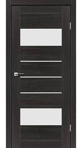 Дверь межкомнатная Leador Arona дуб саксонский (700*2000) sincrolam, стекло сатин белый