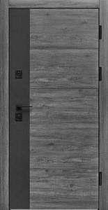 Двері вхідна Форт Нокс Троя Стріт Комбі Сосна канадська+чорний/Бетон сніжний 850*2030 ліва вулиця