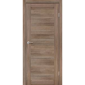 Дверь межкомнатная Leador Neapol серое дерево (800*2000) sincrolam, стекло сатин бронза