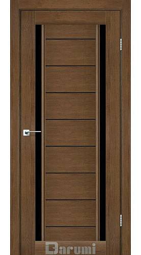 Дверне полотно Darumi MADRID 800 x 2000, Gorih Royal, Chorne Sklo