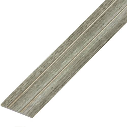 П-8-23 Поріг Оміс (50мм) стикувальний рифлений дуб попелястий (1800мм)