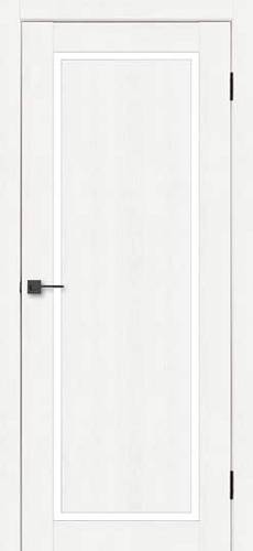 Дверь  Doors Smart С090 дуб меренго (800*2000) ПВХ, стекло сатин (Ск)