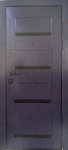 Двері вхідні Портала Trio Глазго 2 (экобонд) Антрацит/дуб крафт білий  850*2040*100