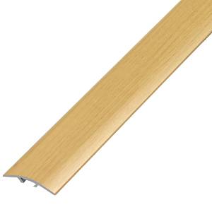 О-100-04 Порог Омис (28,2*5,4мм) гладкий потай дуб светлый (1800мм)