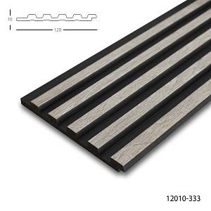 Панель стеновая полимерная Клевер  12010- 333 (120*10*2900мм) (22шт/уп)