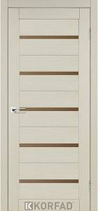 Двери Korfad Porto РR-02 дуб беленый 0,80х2000 стекло бронза