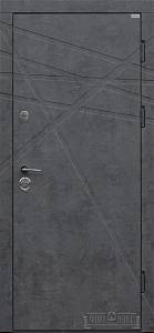 Двері вхідні Форт Нокс Стандарт Бетон темний/ Бетон сніжний DG-41  850 х 2030 ліва