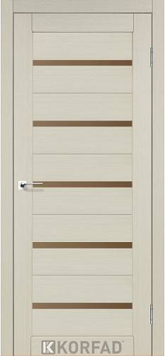 Двери Korfad Porto РR-02 дуб беленый 0,80х2000 стекло бронза