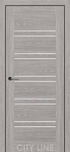 TERENZA City Line Express (700 х 2000, Дуб Гладстоун Грей, Сатин білий)