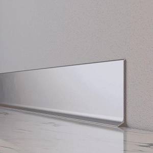 Плінтус накладной плоский анадований 80*11*2600 - 3103-100