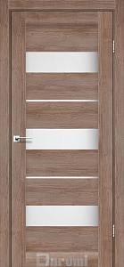 Дверне полотно Darumi  MARSEL 800 х 2000, Горіх бургун, Сатин білий