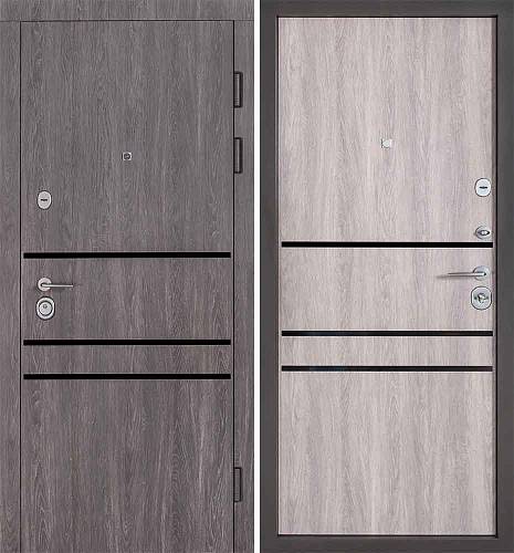 Двері Вхідні Булат К 88мод 517 Дуб немо Карбон/Дуб немо Срібний 850ліві СДн