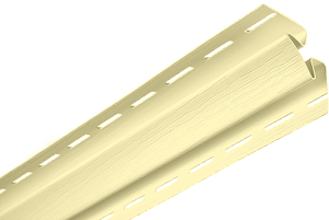 Сайдинг Альта Ангара внутренний угол лимонный (3,05м.п./шт) (10шт/уп)
