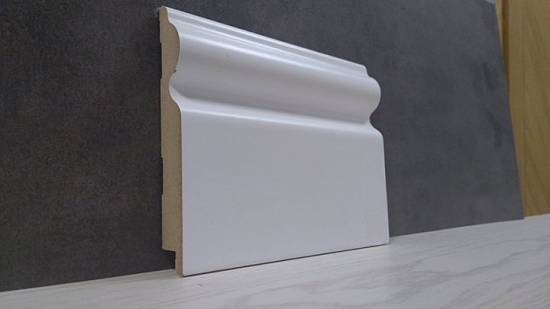 Плінтус МДФ Супер Профіль h 110 Зебрано Песочный ПП16110 (2800х110х16мм) (8шт/уп/22,8кг)