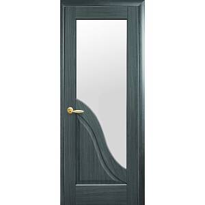 Дверне полотно Новий стиль Амата grey (800*2000) ПВХ De Luxe рис. Р2