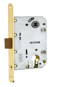 Механизм MVM под цилиндр P-2056C (50х85мм) SB матовая латунь