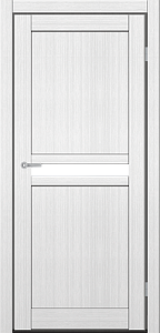 Дверь Art Door ART 07.04 белая (800х2000мм.) ПВХ пленка, стекло сатин