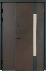 Двері Вхідні БулатТермо Хаус Мод705/428 Венге темний/Вулична венге темний 1200*2050 права СЧ