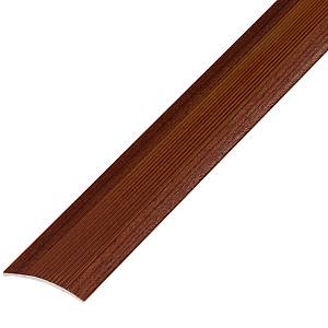 О-300-08 Порог Омис (29,7мм) стыковочный рифленый махагон (1800мм)