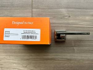 Дверные ручки Morelli Exclusive Dyi MH-38 SN/BN-S ЦАМ никель/черный никель