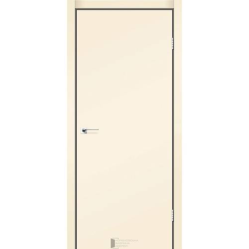 Дверне полотно SIMPLI- LOFT 01 ПВХ Бежевый супермат 800*2000 глухое
