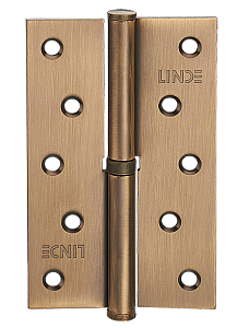 Петля MVM H - 120 R MACC (125*75*2,5мм) правая матовая бронза (1 петля в уп)