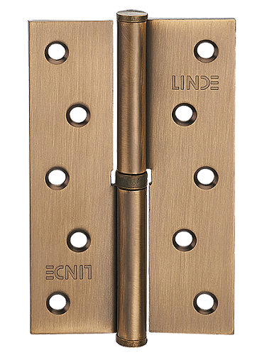 Петля MVM H - 120 R MACC (125*75*2,5мм) правая матовая бронза (1 петля в уп)