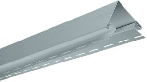 Сайдинг Альта Ангара внешний угол серый (3,05м.п./шт) (5шт/уп)