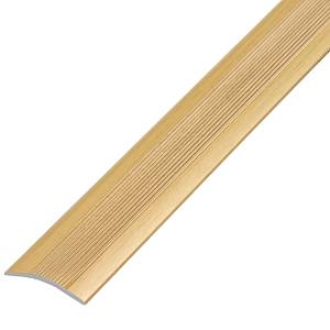 О-500-04 Порог Омис (50мм) стыковочный рифленый дуб светлый (1800мм)