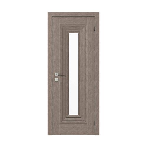 Дверь Rodos Franceska со стеклом 0,80х2 серый дуб