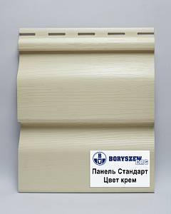 250-К Сайдинг Boryszew Стандарт (203*3810мм) кремовый (24шт/уп)