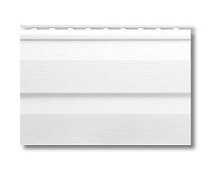 Сайдинг Альта Ангара панель белая (230*3660)(0,842кв.м/шт)(10шт/уп)